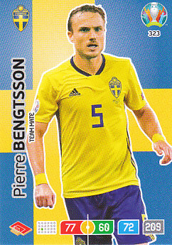 Pierre Bengtsson Sweden Panini UEFA EURO 2020#323
